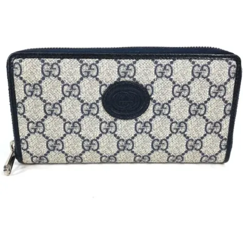 Pre-owned Canvas wallets , female, Sizes: ONE SIZE - Gucci Vintage - Modalova