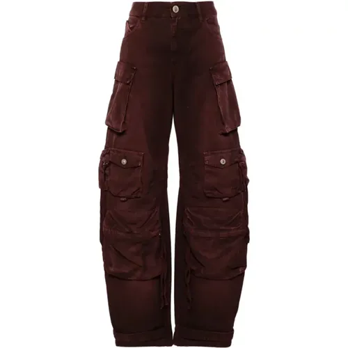 Chic Long Trousers Fern , female, Sizes: W26, W27, W25 - The Attico - Modalova