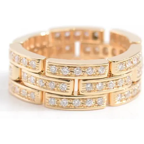 Pre-owned Jewellery, male, , Size: ONE SIZE Pre-owned Metal rings - Cartier Vintage - Modalova