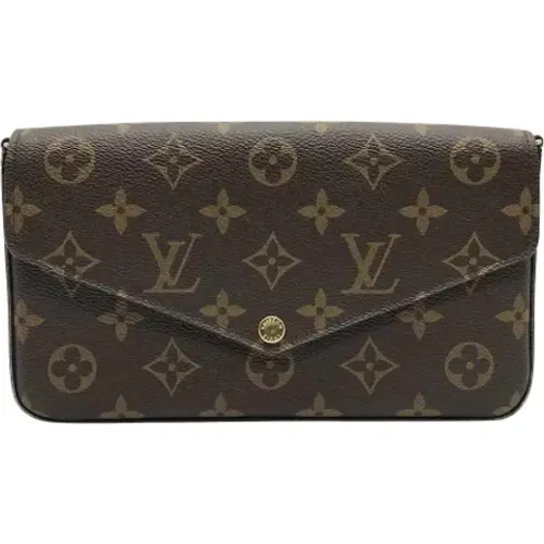 Pre-owned Canvas shoulder-bags , female, Sizes: ONE SIZE - Louis Vuitton Vintage - Modalova