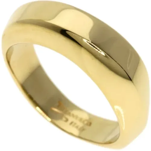 Pre-owned Gold rings , female, Sizes: ONE SIZE - Tiffany & Co. Pre-owned - Modalova