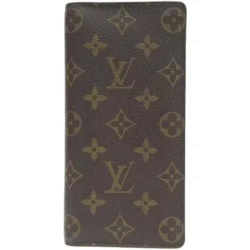 Pre-owned Wallets, male, , Size: ONE SIZE Pre-owned Canvas wallets - Louis Vuitton Vintage - Modalova