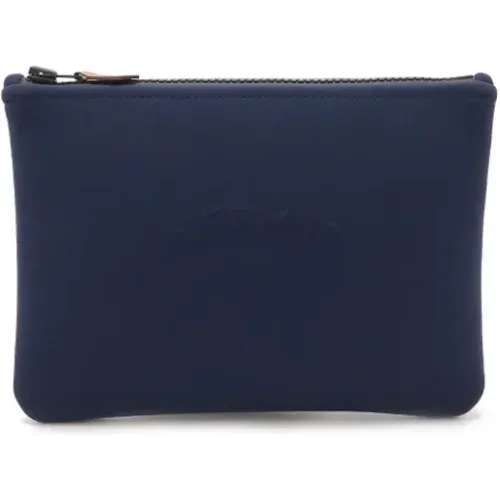 Pre-owned Clutches, unisex, , Size: ONE SIZE Pre-owned Fabric clutches - Hermès Vintage - Modalova