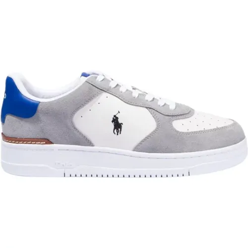 Luxuriöser Leder Court Sneaker Master , Herren, Größe: 42 EU - Polo Ralph Lauren - Modalova