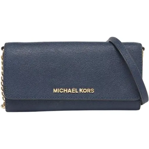 Pre-owned Cross Body Bags, female, , Size: ONE SIZE Pre-owned Leather wallets - Michael Kors Pre-owned - Modalova