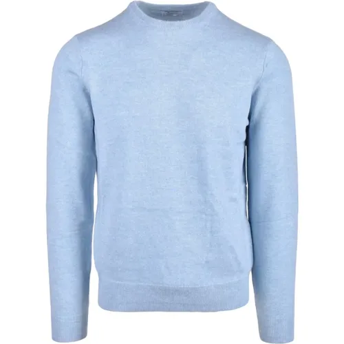 Round-neck Knitwear, male, , Size: S Optimum jersey - Malo - Modalova
