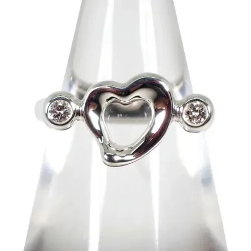 Pre-owned Jewellery, female, , Size: ONE SIZE Pre-owned Silver rings - Tiffany & Co. Pre-owned - Modalova