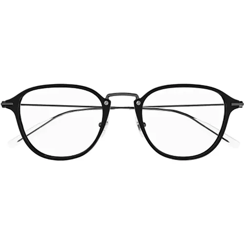 Glasses, male, , Size: 51 MM Optical Frames for Men - Montblanc - Modalova