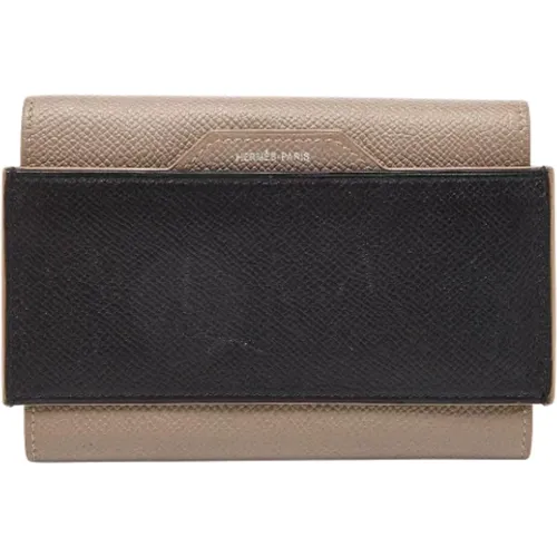 Pre-owned Leather wallets , female, Sizes: ONE SIZE - Hermès Vintage - Modalova