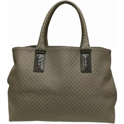 Pre-owned Tote Bags, female, , Size: ONE SIZE Pre-owned Leather handbags - Bottega Veneta Vintage - Modalova