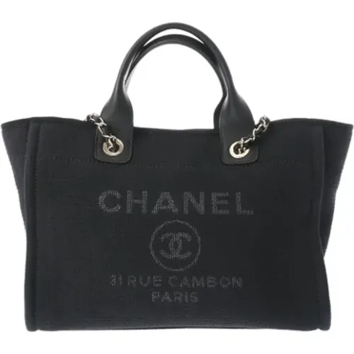 Pre-owned Canvas chanel-bags , female, Sizes: ONE SIZE - Chanel Vintage - Modalova