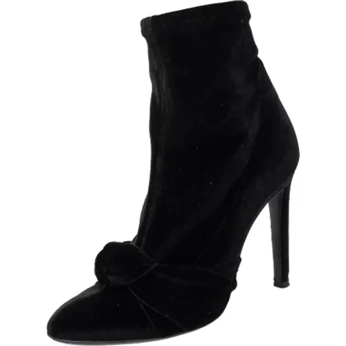 Pre-owned Velvet boots , female, Sizes: 3 UK - Giuseppe Zanotti Pre-owned - Modalova