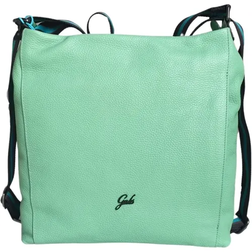 Cross Body Bags, female, , Size: ONE SIZE Hammered Leather Shoulder Bag - Gabs - Modalova