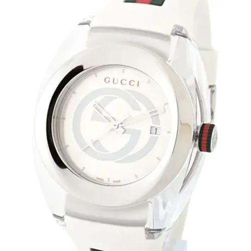 Pre-owned Stainless Steel watches , male, Sizes: ONE SIZE - Gucci Vintage - Modalova