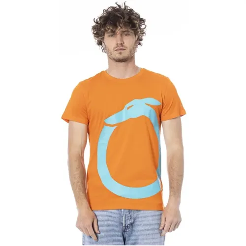 Beachwear T-Shirt mit Logo-Druck , Herren, Größe: XL - Trussardi - Modalova