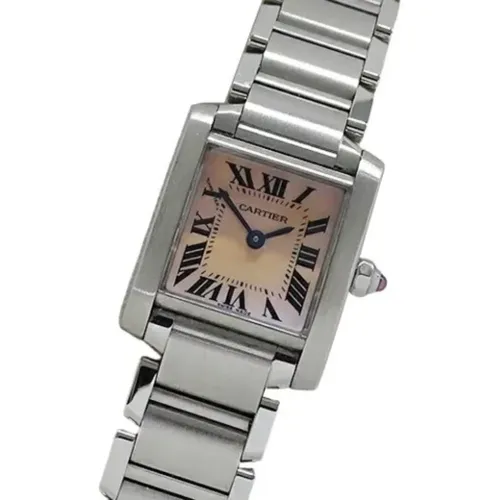 Pre-owned Watches, female, , Size: ONE SIZE Pre-owned Stainless Steel watches - Cartier Vintage - Modalova