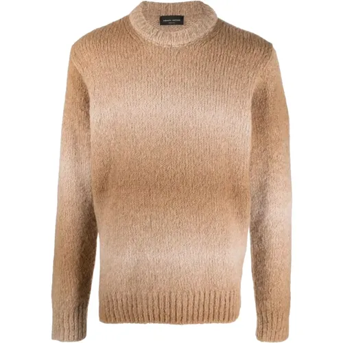 Sweaters , male, Sizes: M, XL - Roberto Collina - Modalova