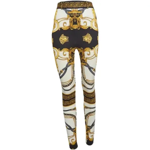 Pre-owned Knit bottoms , female, Sizes: M - Versace Pre-owned - Modalova