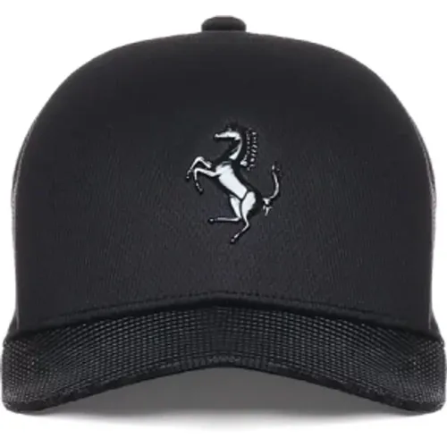 Perforated Baseball Hat , unisex, Sizes: ONE SIZE - Ferrari - Modalova