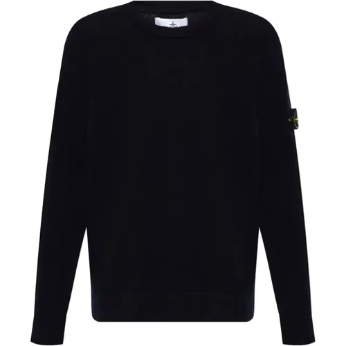 Compass Sweater Round Neck , male, Sizes: 2XL, XL - Stone Island - Modalova