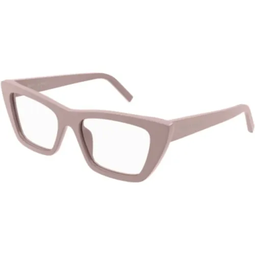 Eco-Stylische Brille , unisex, Größe: 51 MM - Saint Laurent - Modalova