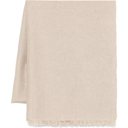 Scarves, female, , Size: ONE SIZE Fashionable C2910 Scarf for All Seasons - BRUNELLO CUCINELLI - Modalova