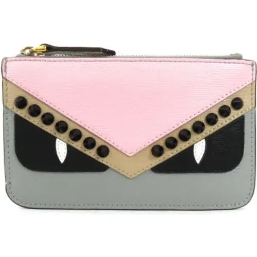 Pre-owned Wallets, female, , Size: ONE SIZE Pre-owned Leather wallets - Fendi Vintage - Modalova