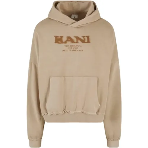 Retro Sprayed Os Hoodie , Herren, Größe: M - Karl Kani - Modalova