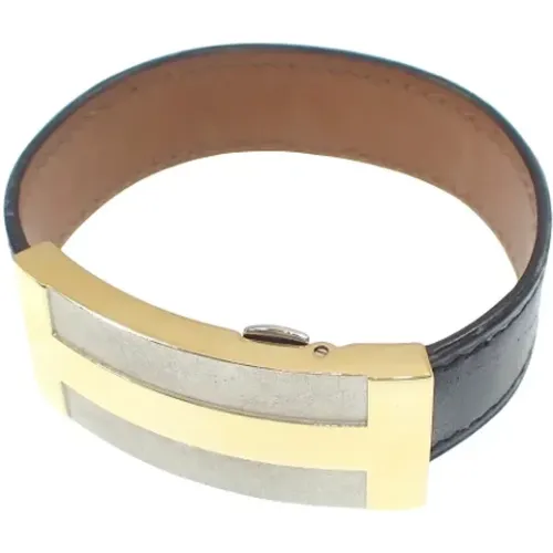 Pre-owned Jewellery, female, , Size: ONE SIZE Pre-owned Leather bracelets - Hermès Vintage - Modalova