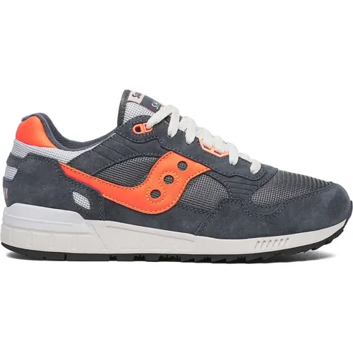 Sneakers, male, , Size: 9 US Grey/Orange Shadow 5000 Sneakers - Saucony - Modalova