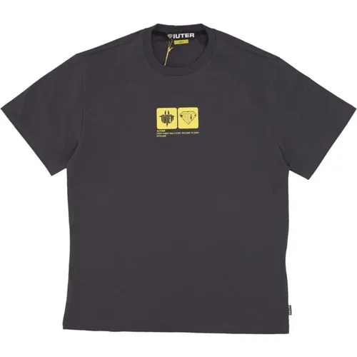 Tab Tee Asphalt Kurzarm T-Shirt - IUTER - Modalova