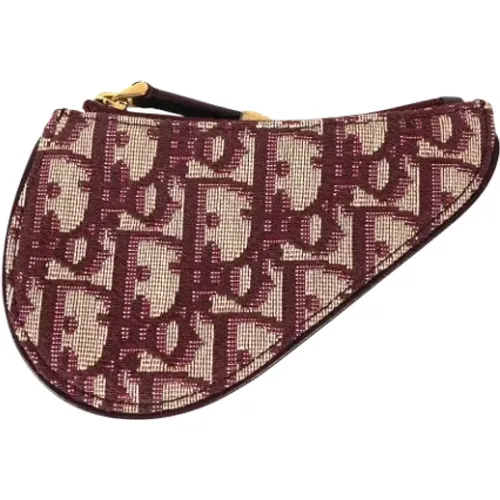 Pre-owned Wallets, female, , Size: ONE SIZE Pre-owned Fabric wallets - Dior Vintage - Modalova