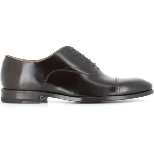 Classic Oxford Leather Shoes , male, Sizes: 8 UK, 9 UK, 9 1/2 UK - Henderson - Modalova