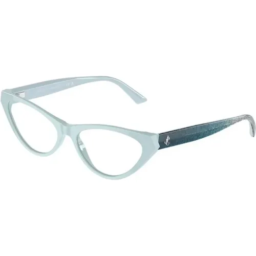 Stylish Azul Frame Glasses , unisex, Sizes: 55 MM - Jimmy Choo - Modalova