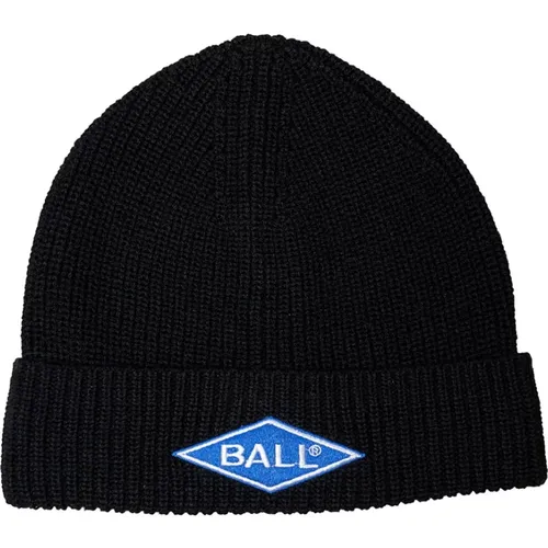 Beanies, female, , Size: ONE SIZE Cool Embroidered Beanie Accessory - Ball - Modalova