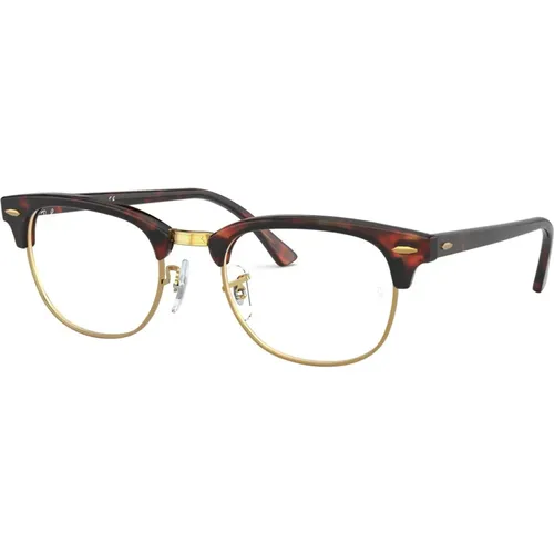 Glasses, unisex, , Size: 49 MM Clubmaster Eyewear Frames in Dark Havana - Ray-Ban - Modalova