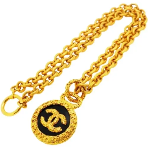 Pre-owned Jewellery, female, , Size: ONE SIZE Pre-owned Yellow Gold chanel-jewelry - Chanel Vintage - Modalova