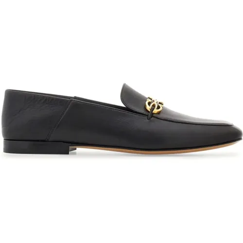 Flat Loafers with Gancini Buckle , female, Sizes: 4 1/2 UK, 3 1/2 UK, 6 UK, 7 UK, 4 UK, 5 1/2 UK - Salvatore Ferragamo - Modalova