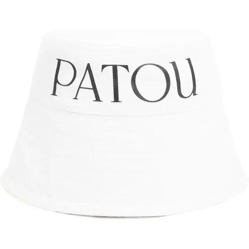 Hats, female, , Size: M Neutral Bucket Hat Womens Accessories - Patou - Modalova