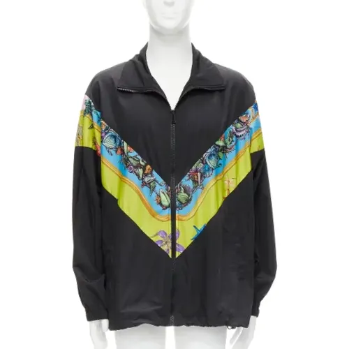 Pre-owned Polyester outerwear - Versace Pre-owned - Modalova