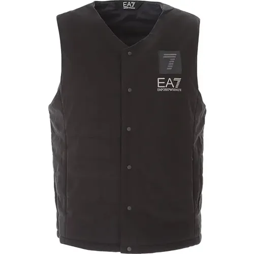 Vests, male, , Size: M Men's Clothing Topwear Aw23 - Emporio Armani EA7 - Modalova