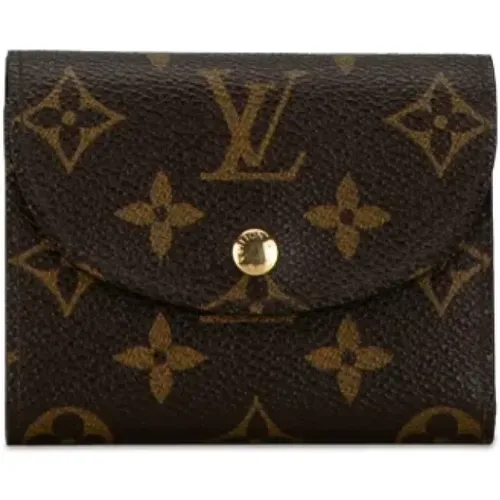 Pre-owned Wallets, female, , Size: ONE SIZE Pre-owned Canvas wallets - Louis Vuitton Vintage - Modalova