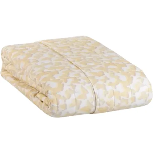 Quilted Butterfly Print Blanket , unisex, Sizes: ONE SIZE - Blumarine - Modalova