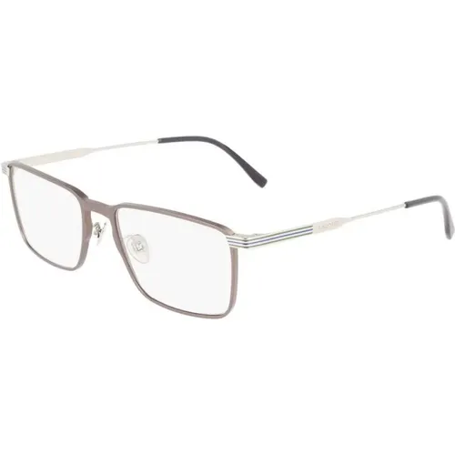 L2285E 029 Gles Stilvolle Brille , Herren, Größe: 54 MM - Lacoste - Modalova