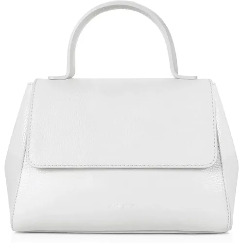 Ladyfinger Top Handle Ladybag w/Strap , female, Sizes: ONE SIZE - Le Parmentier - Modalova