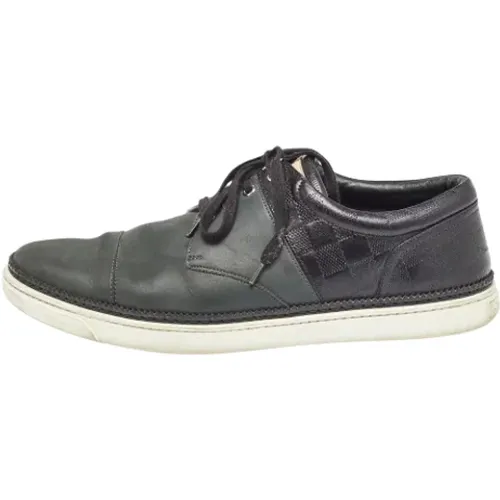 Pre-owned Sneakers, male, , Size: 8 1/2 US Pre-owned Leather sneakers - Louis Vuitton Vintage - Modalova