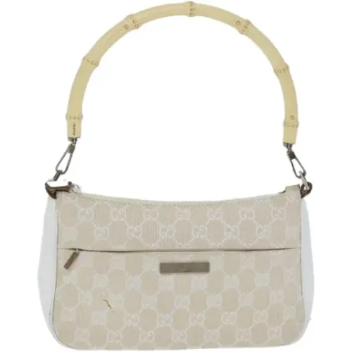 Pre-owned Canvas gucci-bags , female, Sizes: ONE SIZE - Gucci Vintage - Modalova