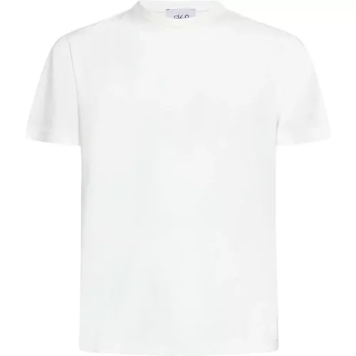 Beige Baumwoll T-shirts und Polos , Herren, Größe: XS - D4.0 - Modalova