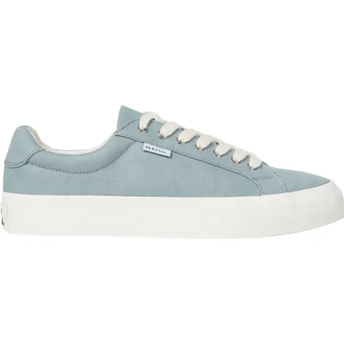 Sneakers, male, , Size: 8 US Canvas Low Top Lace-Up Sneakers - PS By Paul Smith - Modalova