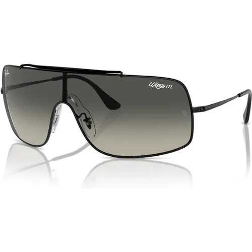 Quadratische Maskensonnenbrille Wings III , unisex, Größe: ONE Size - Ray-Ban - Modalova